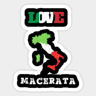 macerata shirt - macerata magliette Sticker